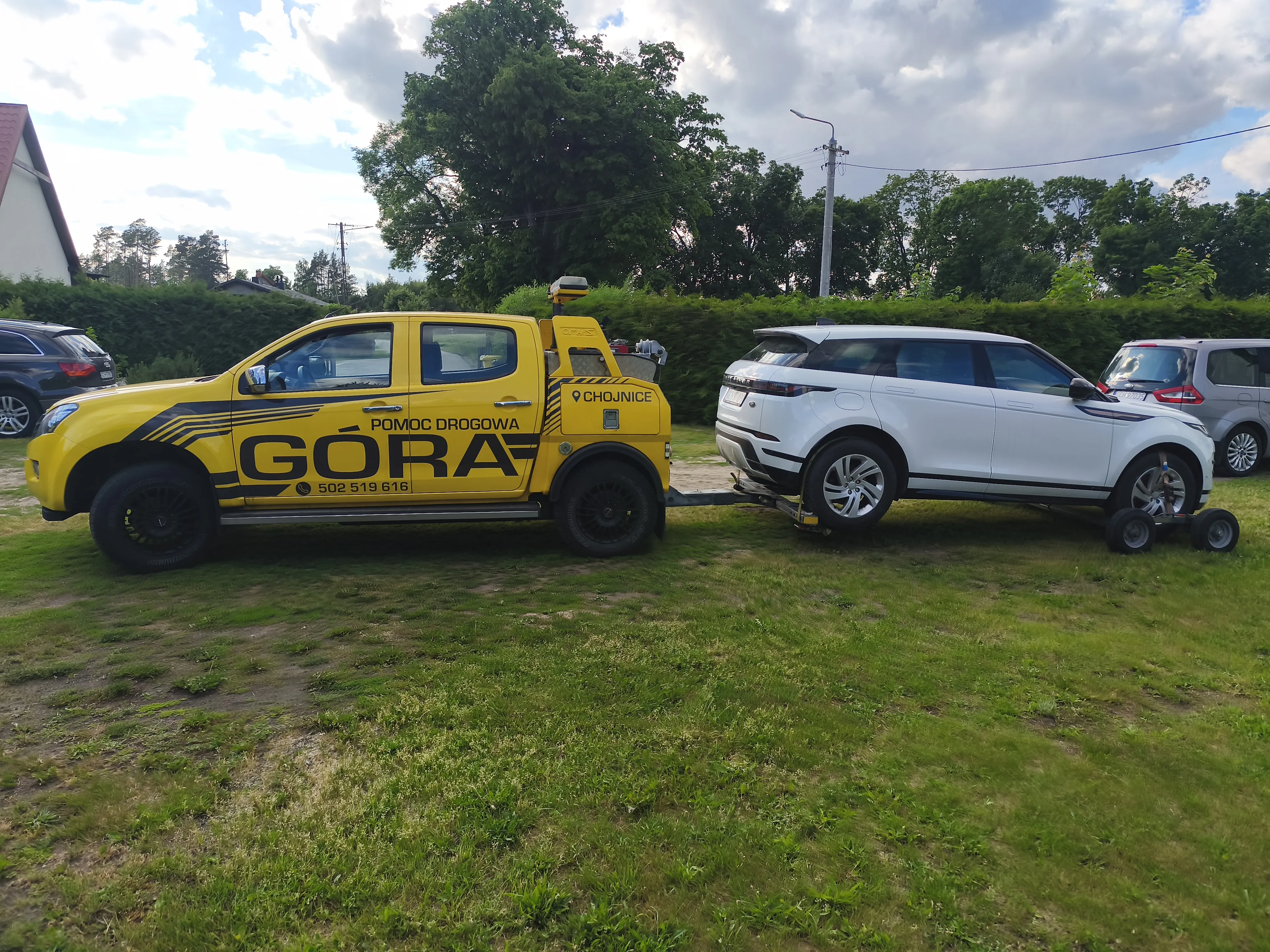 zdjęcie przedstawiające POMOC DROGOWA CHOJNICE MARIUSZ GÓRA 24H/7